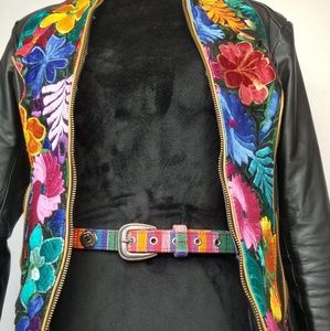 FOSSIL MULTICOLOR BELT SIZE:M